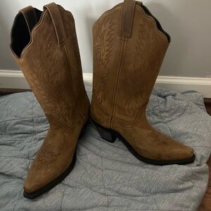 Brown Western Cowgirl Boots